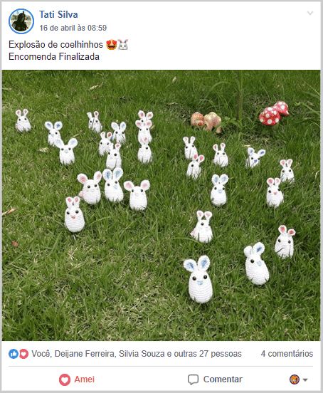 Amigurume de Coelho